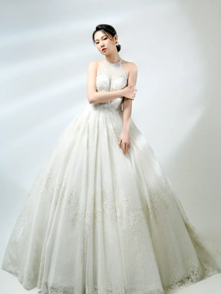 靜語之光白紗禮服