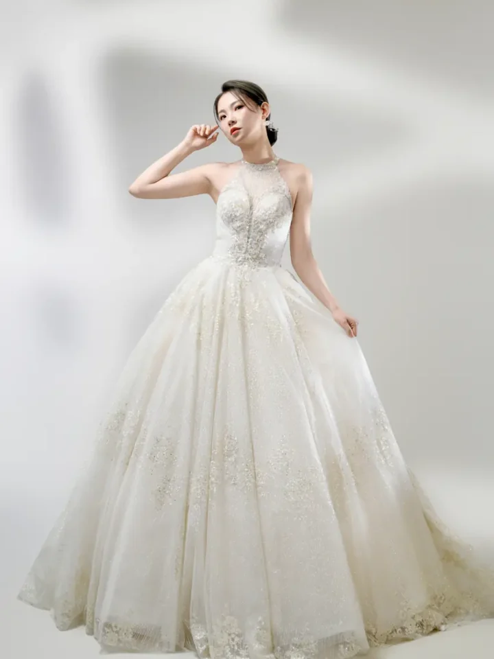 靜語之光白紗禮服