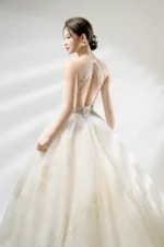 靜語之光白紗禮服